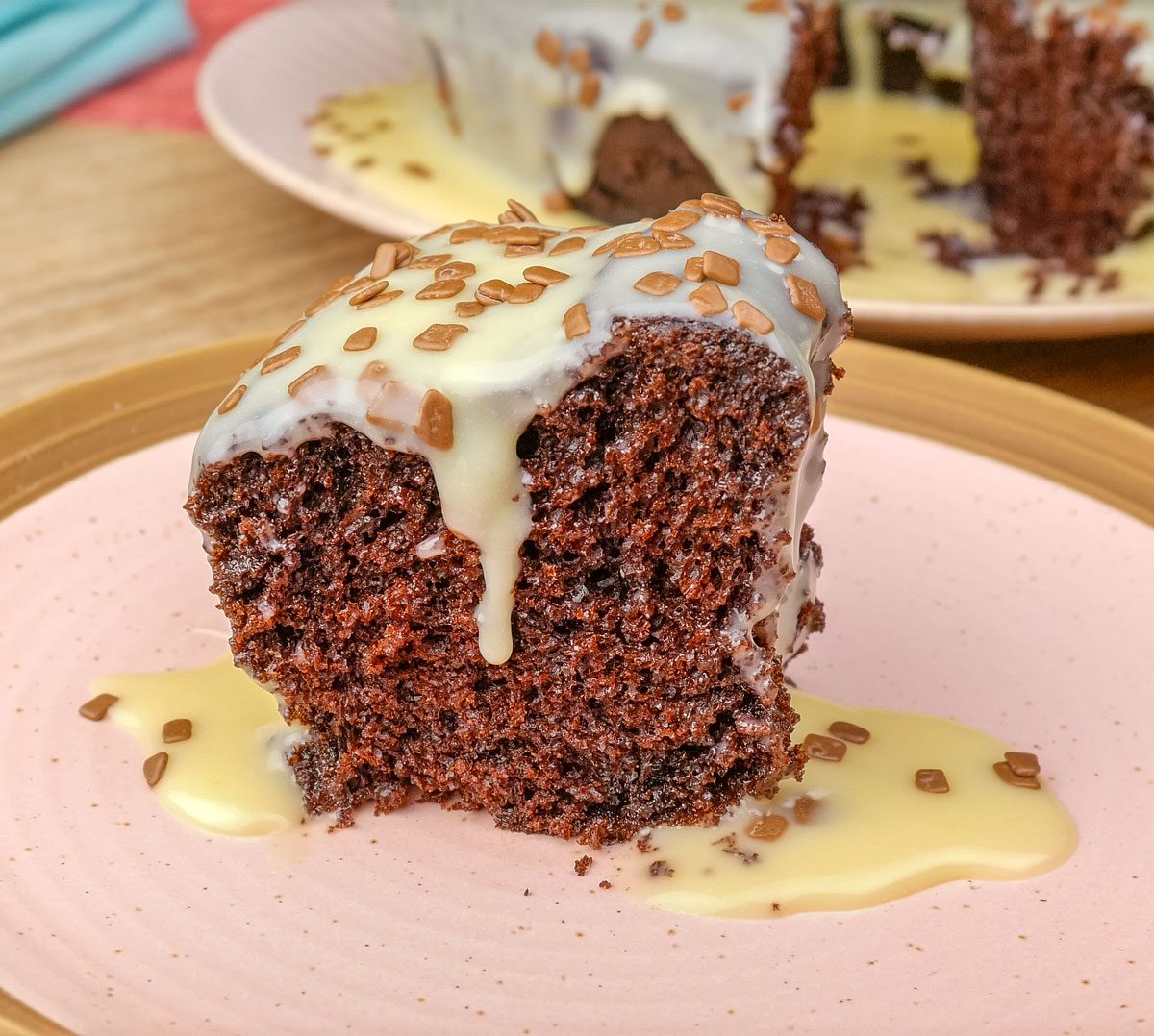 Bolo de Chocolate na Airfryer