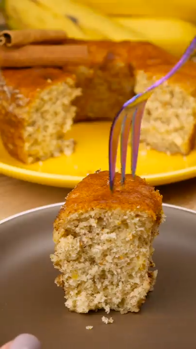 Bolo de Banana na Airfryer - C K N J